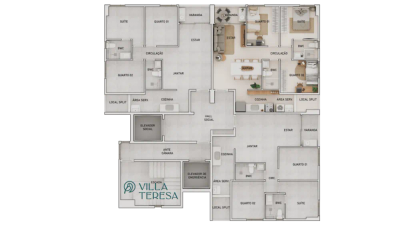 Apartamento, 3 quartos, 59 m² - Foto 4