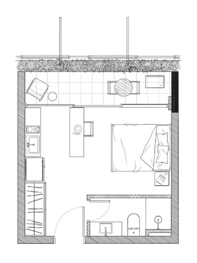 Apartamento, 1 quarto, 49 m² - Foto 4