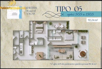 Apartamento, 98 m² - Foto 2