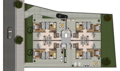 Apartamento, 2 quartos, 52 m² - Foto 2