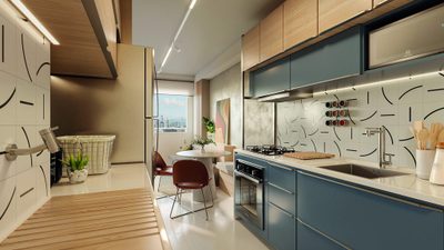 Apartamento, 2 quartos, 40 m² - Foto 3