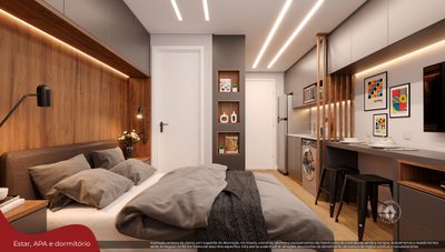 Apartamento, 2 quartos, 35 m² - Foto 4