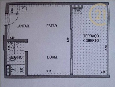 Apartamento, 1 quarto, 40 m² - Foto 4