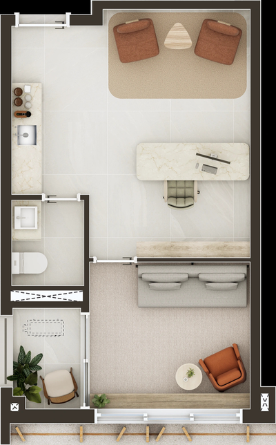 Sala-Conjunto, 34 m² - Foto 5