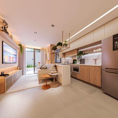 Apartamento, 1 quarto, 34 m² - Foto 3