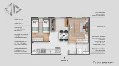 Apartamento, 2 quartos - Foto 5