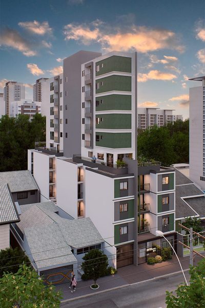 Apartamento, 2 quartos, 43 m² - Foto 3