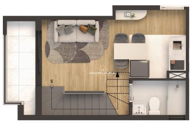 Apartamento, 1 quarto, 53 m² - Foto 5