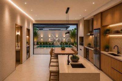 Casa de Condomínio, 3 quartos - Foto 1