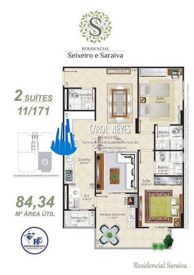 Apartamento, 1 quarto, 52 m² - Foto 5