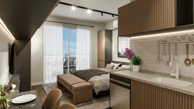 Apartamento, 1 quarto, 29 m² - Foto 2