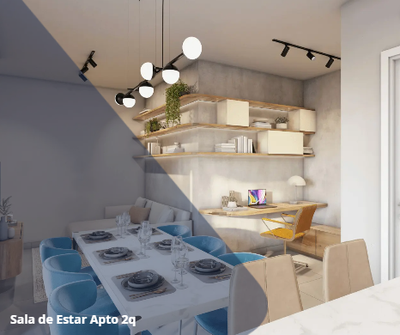 Apartamento, 2 quartos, 59 m² - Foto 2