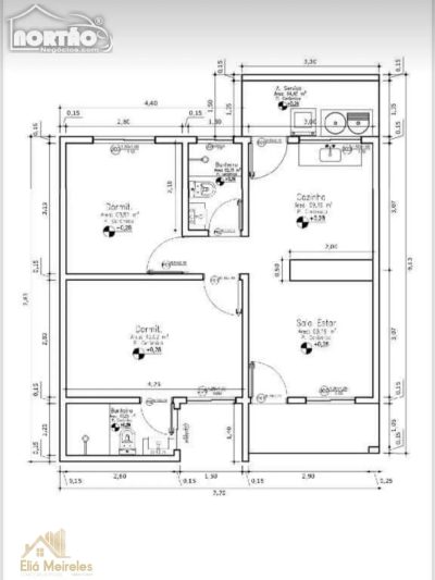Casa, 3 quartos, 70 m² - Foto 4