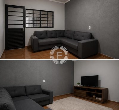 Casa, 3 quartos - Foto 2
