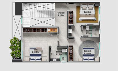 Casa, 3 quartos, 197 m² - Foto 2