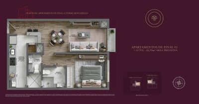 Apartamento, 1 quarto, 64 m² - Foto 4