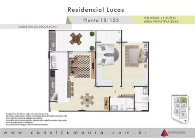 Apartamento, 2 quartos, 82 m² - Foto 2