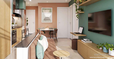 Apartamento, 2 quartos, 36 m² - Foto 3
