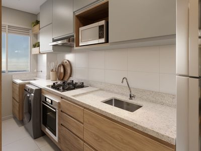 Apartamento, 2 quartos, 48 m² - Foto 3