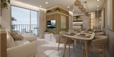 Apartamento, 2 quartos, 45 m² - Foto 1