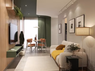 Apartamento, 2 quartos, 26 m² - Foto 1