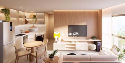 Apartamento, 2 quartos, 48 m² - Foto 2