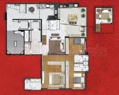 Apartamento, 3 quartos, 164 m² - Foto 1