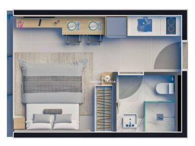 Kitnet-Studio, 19 m² - Foto 5