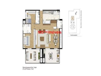 Apartamento, 3 quartos, 133 m² - Foto 2