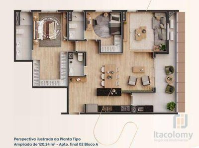 Apartamento, 3 quartos, 120 m² - Foto 5