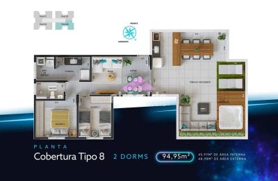 Apartamento, 2 quartos, 94 m² - Foto 5
