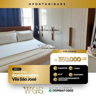 Apartamento, 3 quartos, 66 m² - Foto 1