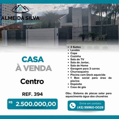 Casa, 3 quartos, 305 m² - Foto 1