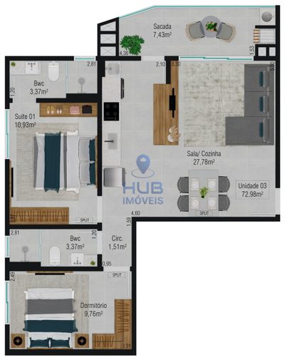Apartamento, 3 quartos, 356 m² - Foto 5