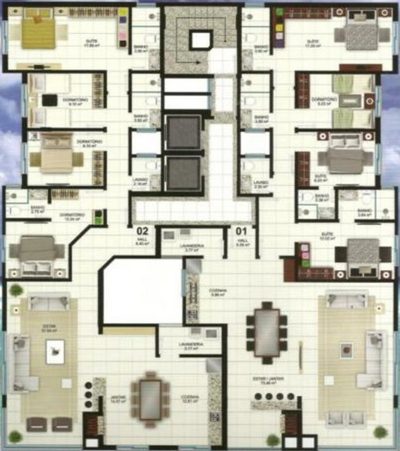 Apartamento, 3 quartos, 157 m² - Foto 3