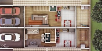 Sobrado, 2 quartos, 66 m² - Foto 5