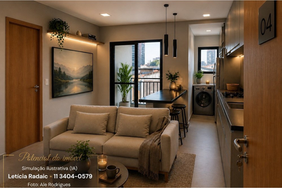 Apartamento, 2 quartos, 45 m² - Foto 1