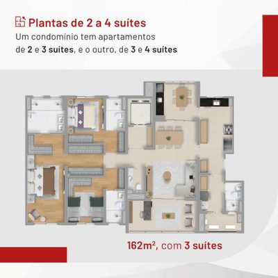 Apartamento, 4 quartos, 199 m² - Foto 3