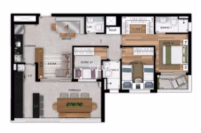 Casa, 4 quartos, 1000 m² - Foto 5