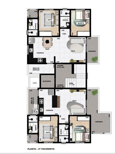 Apartamento, 2 quartos, 56 m² - Foto 4