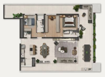 Apartamento, 2 quartos, 65 m² - Foto 5