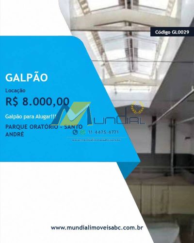 Depósito-Galpão, 365 m² - Foto 1