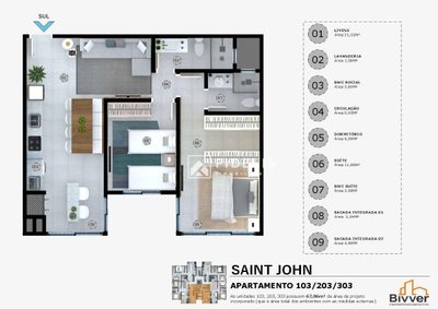 Apartamento, 2 quartos, 67 m² - Foto 5