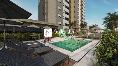 Apartamento, 2 quartos, 56 m² - Foto 3