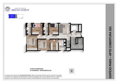 Cobertura, 4 quartos, 135 m² - Foto 4