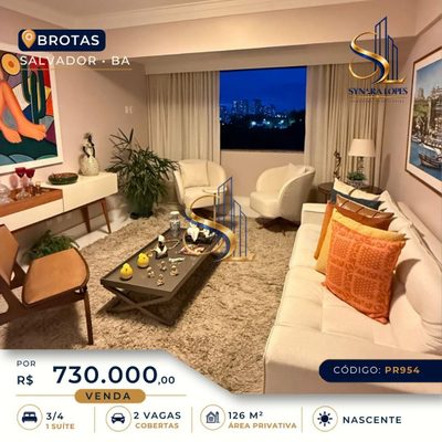 Apartamento, 3 quartos, 126 m² - Foto 1