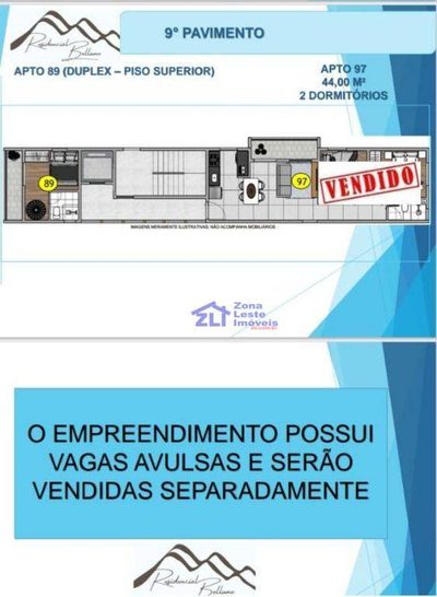 Apartamento, 2 quartos, 40 m² - Foto 5