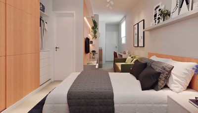 Apartamento, 1 quarto, 24 m² - Foto 5