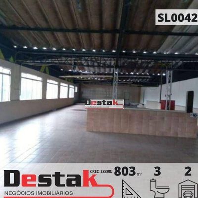 Loja-Salão, 803 m² - Foto 1