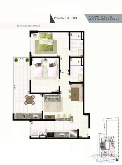 Apartamento, 2 quartos, 70 m² - Foto 4
